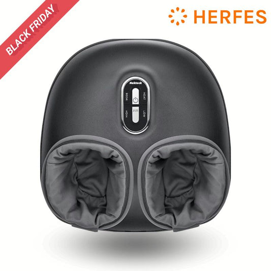 [Livestream Exclusive!]Shiatsu Foot Massager with Soothing Heat, Deep Kneading Therapy& Air Compression, Promotes Blood Circulation, Foot Comfort, Adjustable Settings for Sensitive Feet, Tiktokshopblackfriday Thanksgivinggift